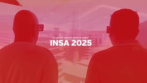 Cube de réalité virtuelle - formation des équipes pour le projet INSA 2025